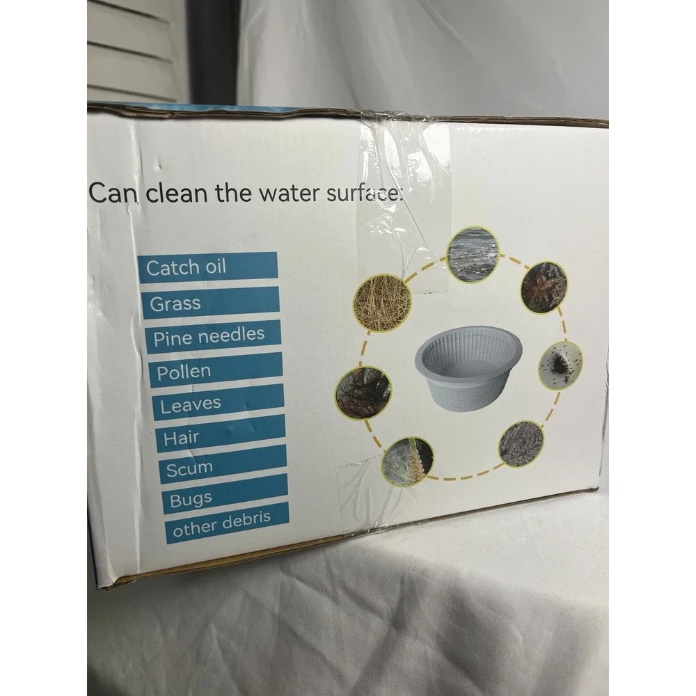 Valdorena Automatic Floating Turquoise Above Ground Pool NEW
